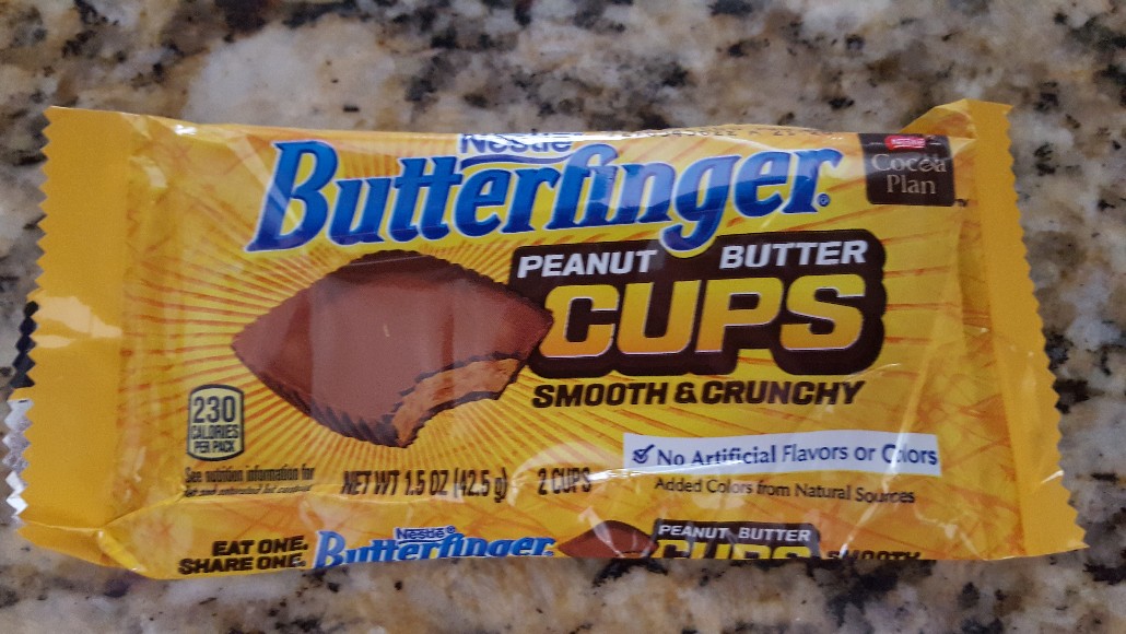 Review BUTTERFINGER PEANUT BUTTER CUPS