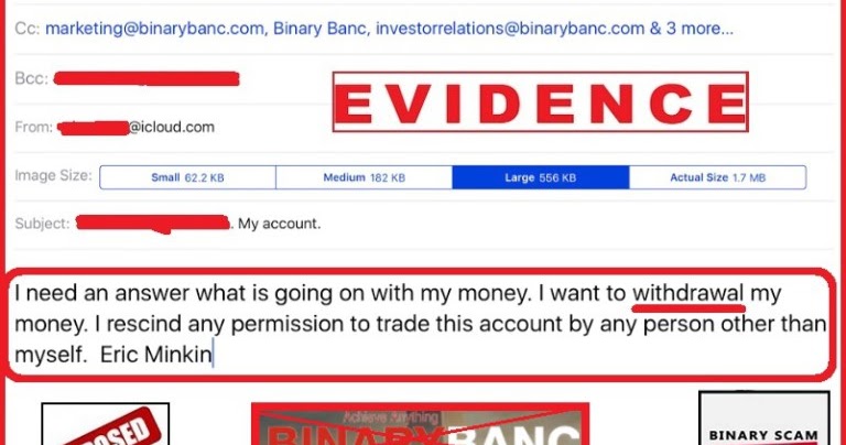Binary options brands scams