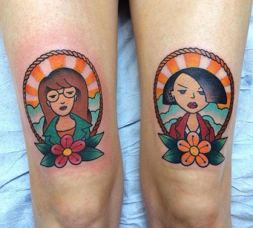 Daria e sua melhor amiga