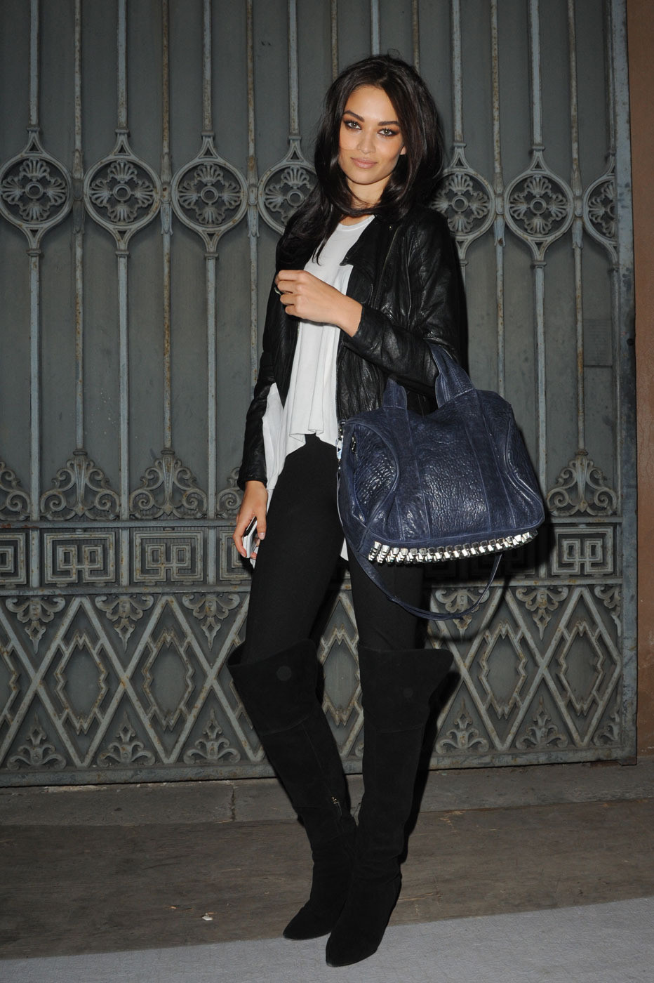 Shanina Shaik ♥ street style 2012 - Models Inspiration