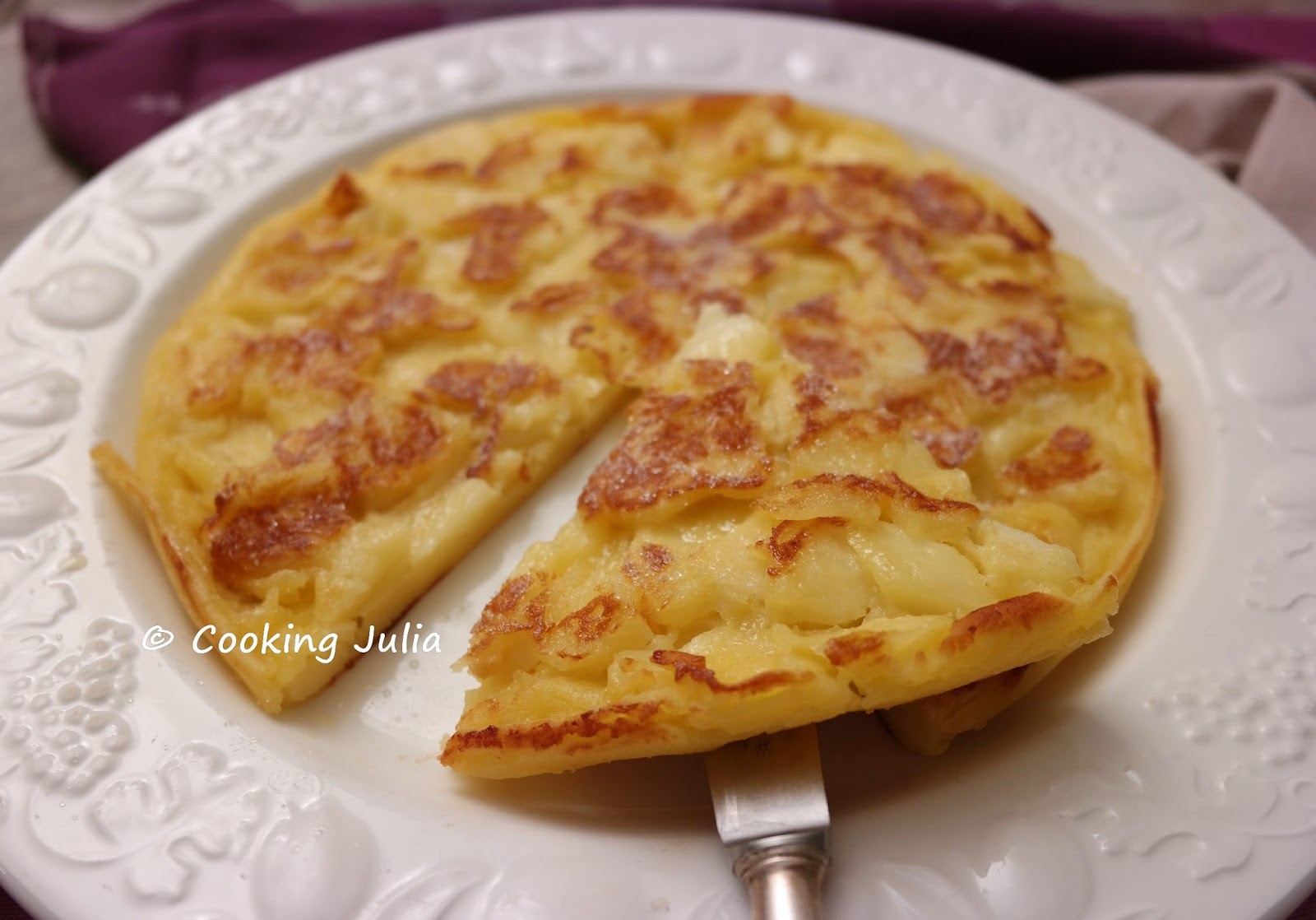 COOKING JULIA : BEIGNET AUX POMMES À LA POÊLE