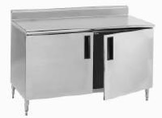 Meja Kabinet Stainless