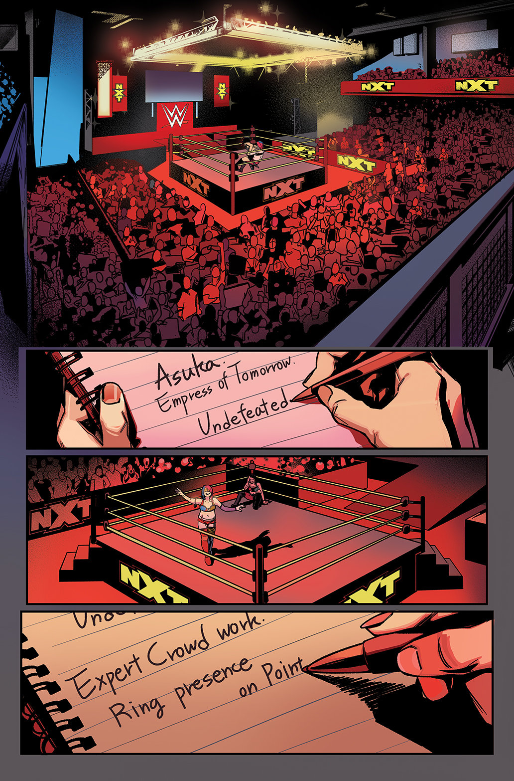WWE: NXT TAKEOVER –  INTO THE FIRE #1