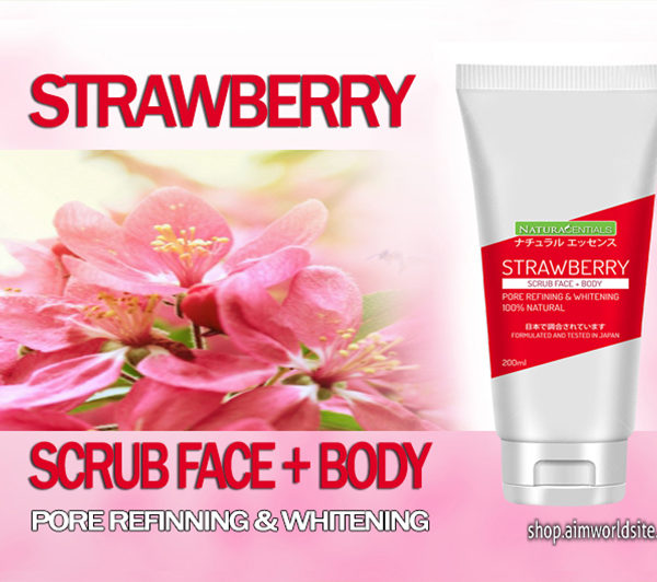 Naturacential Strawberry Scrub Face + Body AL CABILDO SITE