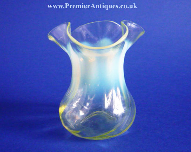Premier Antiques Antique Vaseline Glass