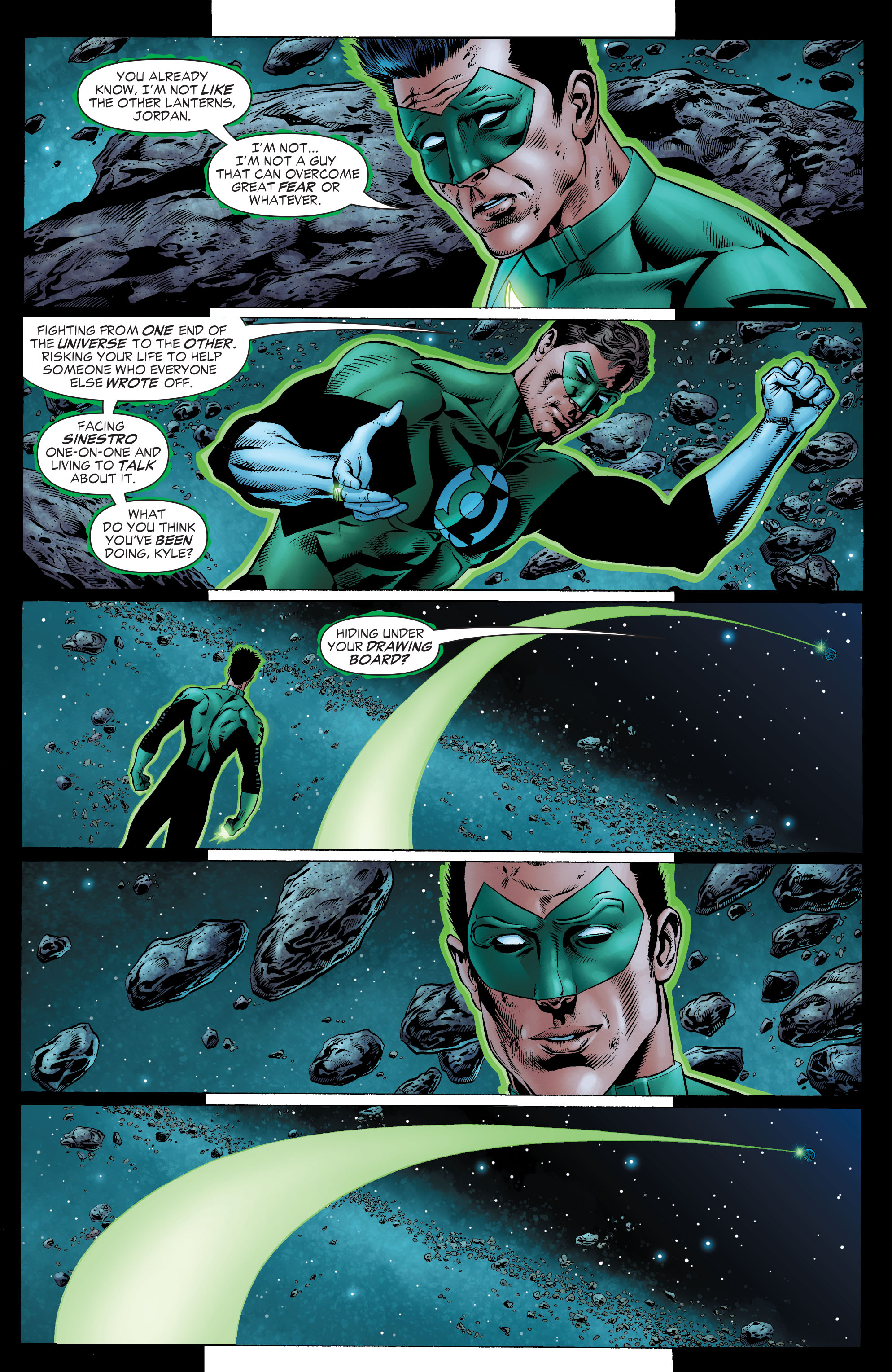 Read online Green Lantern: Rebirth comic -  Issue #5 - 17