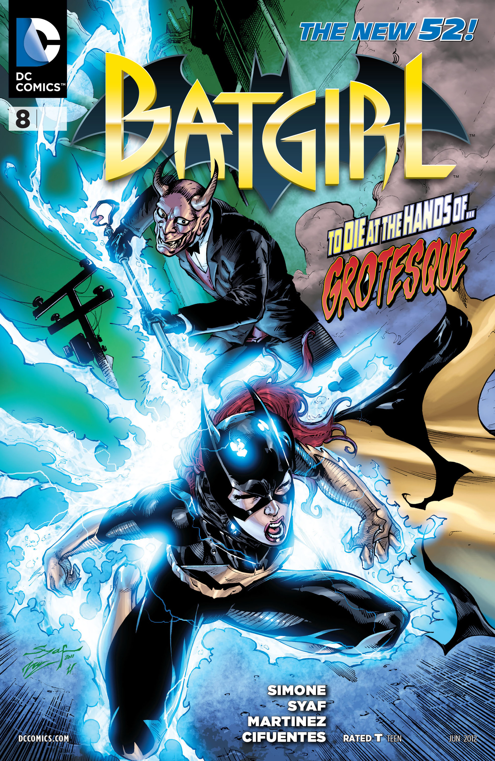 Read online Batgirl (2011) comic -  Issue #8 - 1