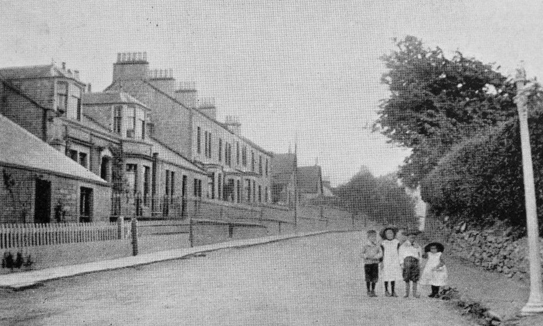 Tour Scotland Old Photograph Downfield Road Dundee Scotland