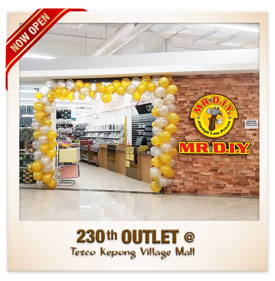 BestLah MR DIY Tesco Kepong Village Mall 1400 FREE Food Containers