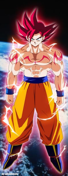 Sorprendentes imágenes de Goku fase Dios