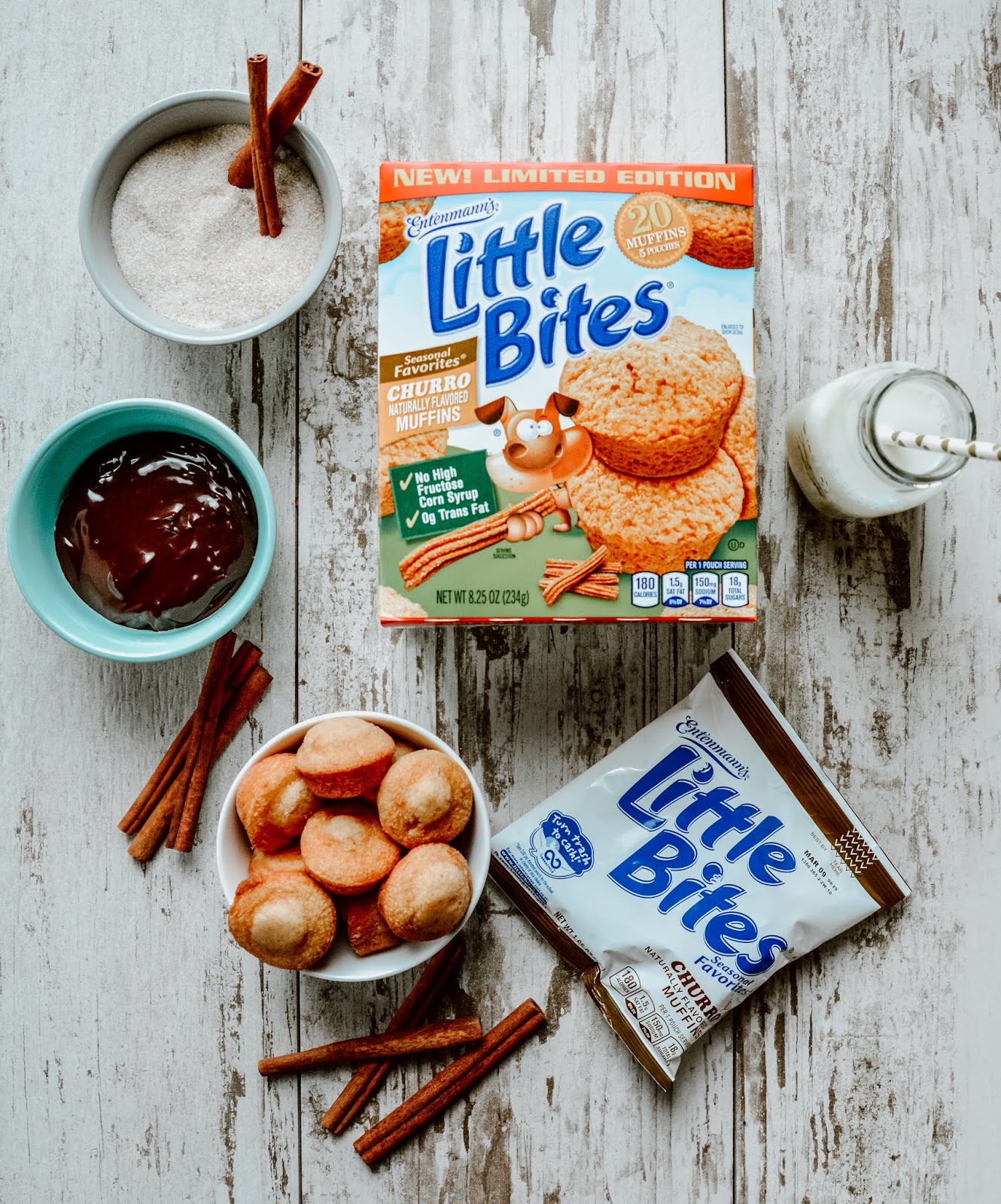 LIttle Bites Churro Muffins