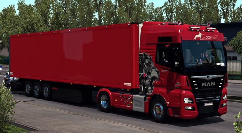 ETS 2 Tüm araçlar için basık şasi [Low deck] [1.34.x] Sosyete Games