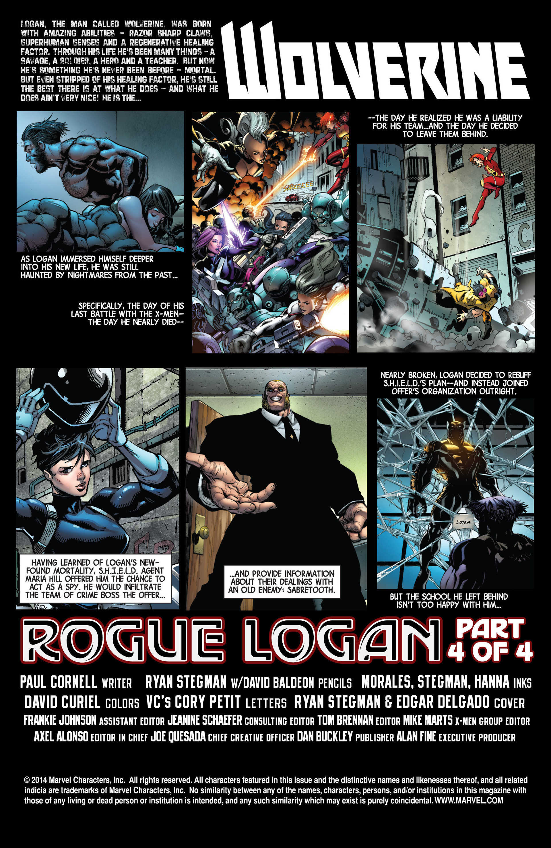 Read online Wolverine (2014) comic -  Issue #4 - 2
