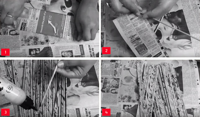 koran bekas yang biasanya kita buang atau dijual ke tukang loak ternyata sanggup dipakai se 12 Cara Membuat Tempat Tisu dari Koran dan Gambarnya Step by Step!