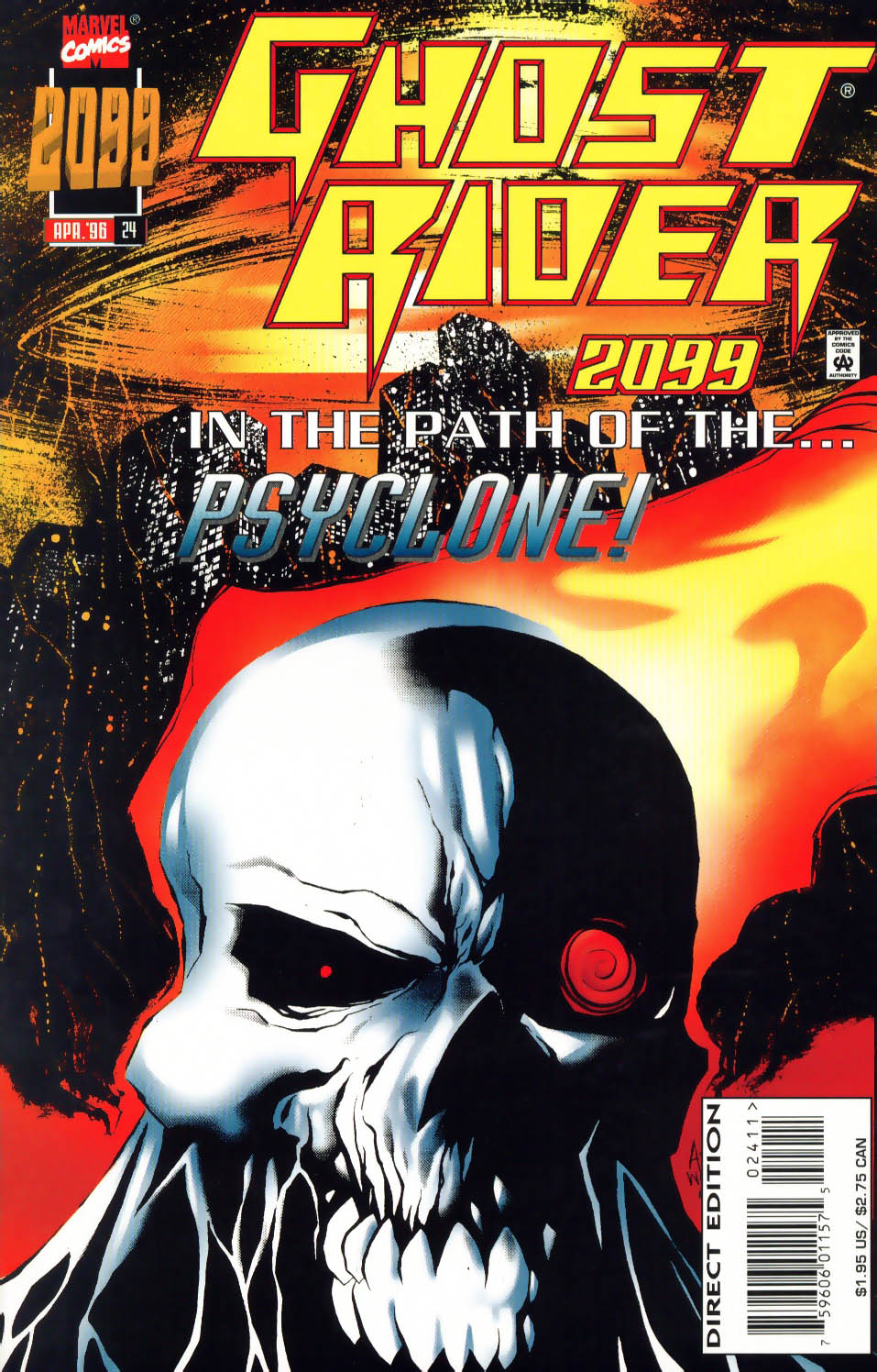 Read online Ghost Rider 2099 comic -  Issue #24 - 2