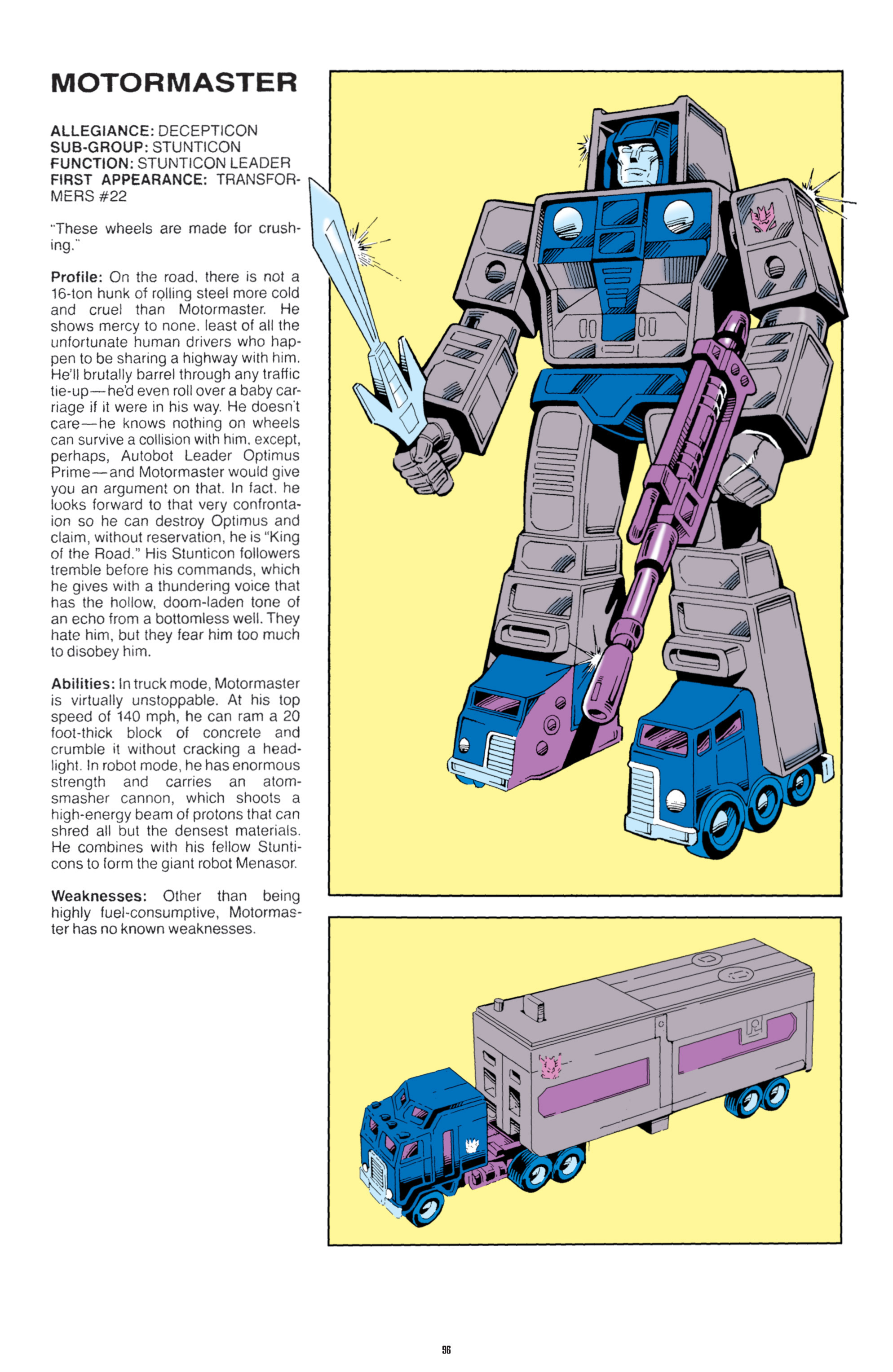 Read online The Transformers Classics comic -  Issue # TPB 8 - 95