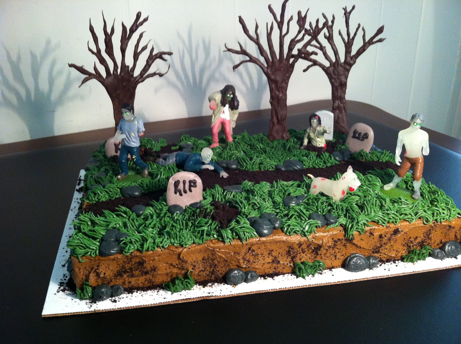 Cake Recipe Zombie Birthday Cake Recipe