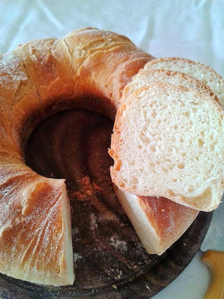 l'interno del pane inglese o pancarré