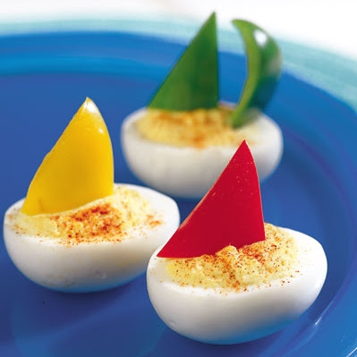 deviled egg boats