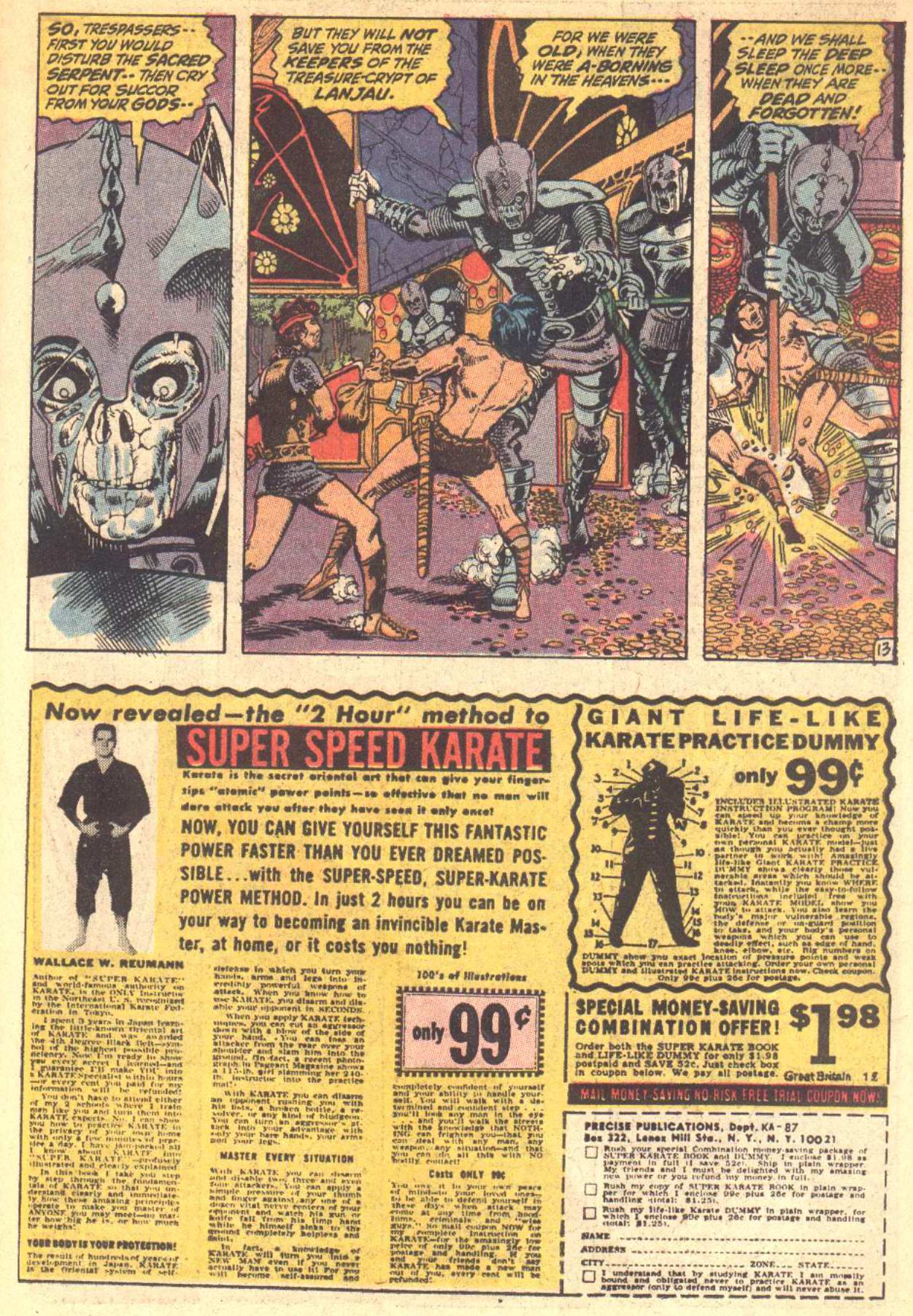 Read online Conan the Barbarian (1970) comic -  Issue #8 - 14