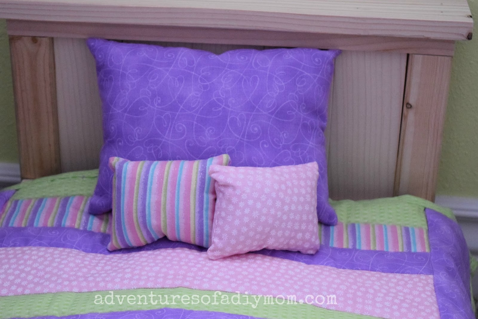 Doll Quilt for Farmhouse Doll Bed Doll Quilt for Farmhouse Doll Bed