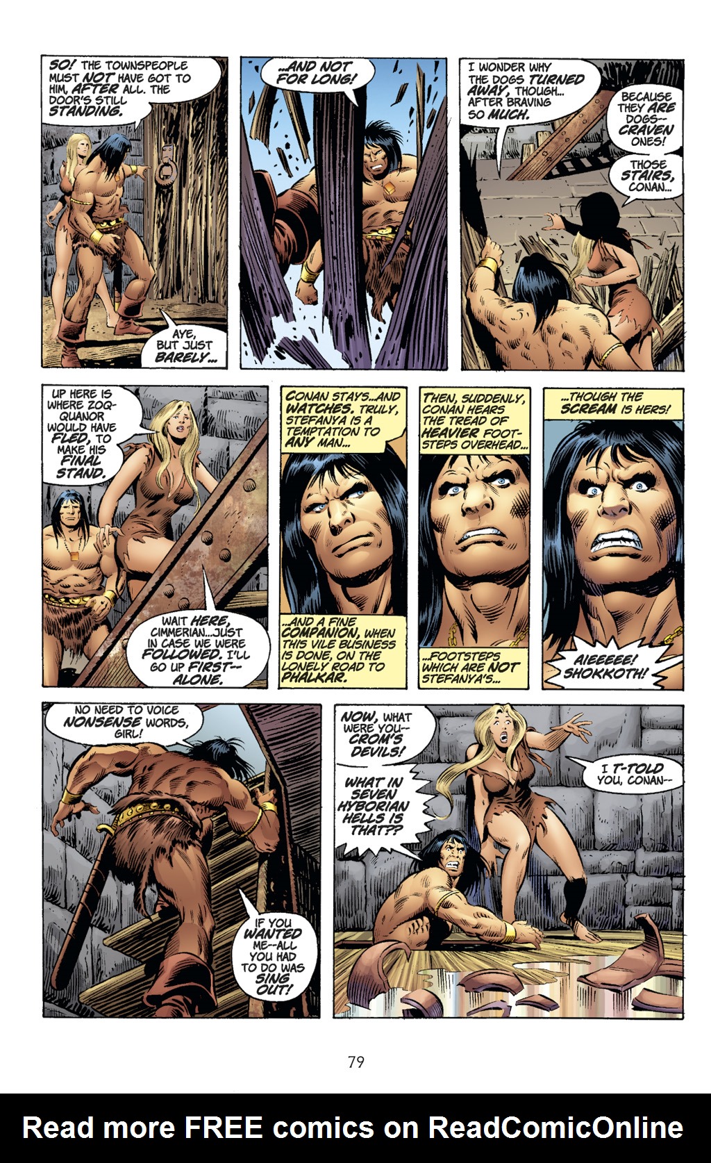 Read online The Chronicles of Conan comic -  Issue # TPB 7 (Part 1) - 74