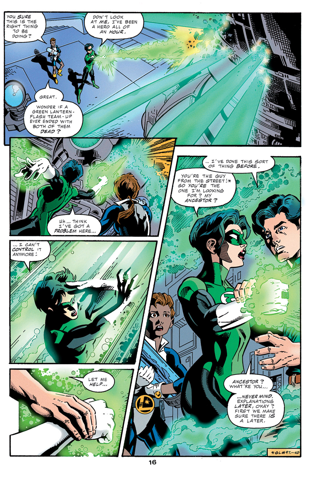Green Lantern (1990) Issue #99 #109 - English 16