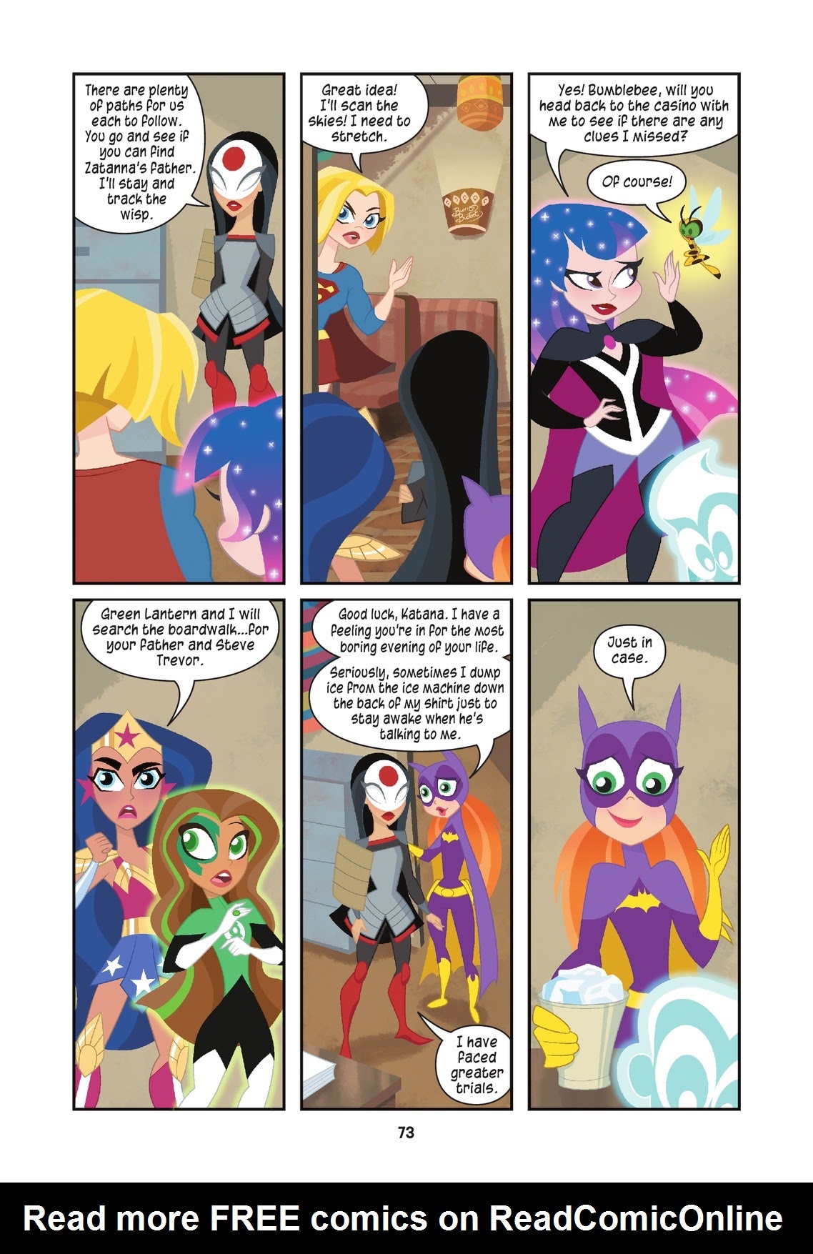 Read online DC Super Hero Girls: Ghosting comic -  Issue # TPB (Part 1) - 73