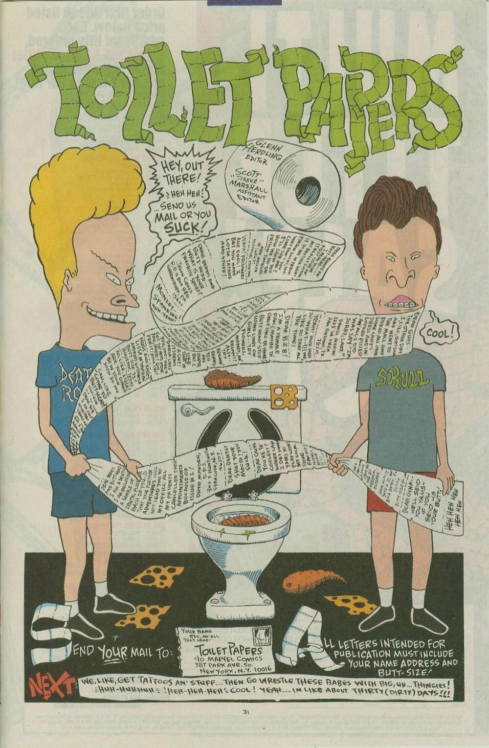 Read online Beavis and Butt-Head comic -  Issue #3 - 30