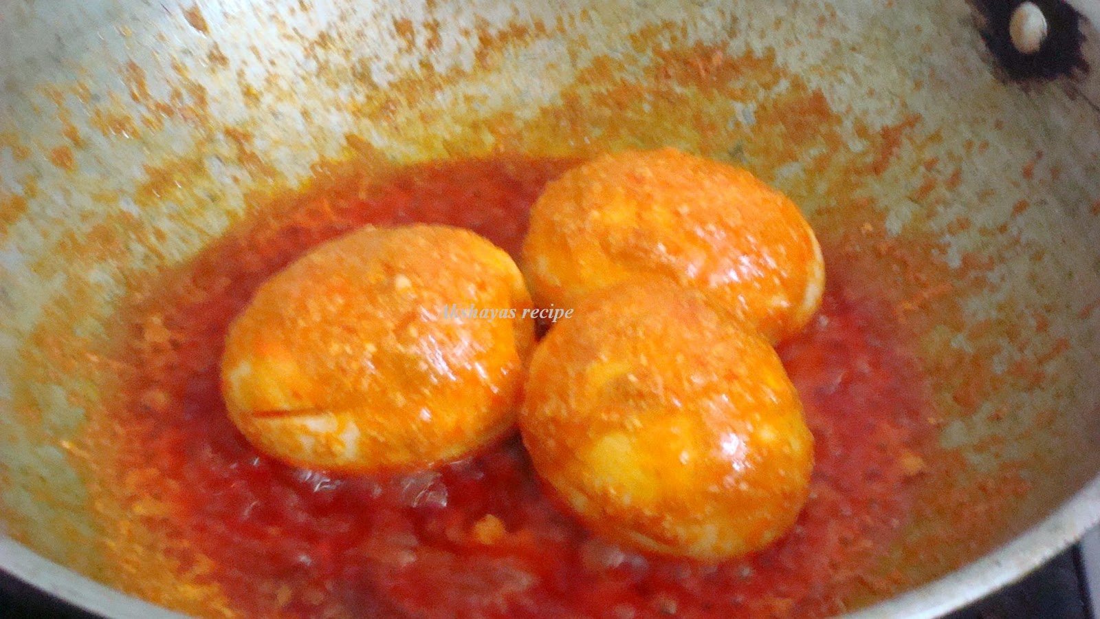 Food Luvr Egg Ghee roast