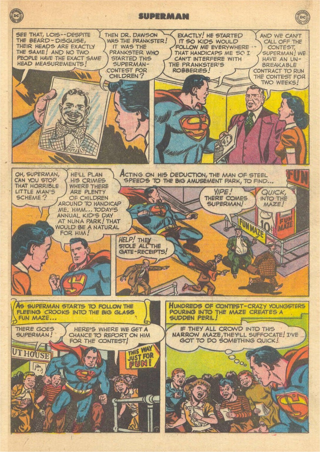 Read online Superman (1939) comic -  Issue #70 - 42