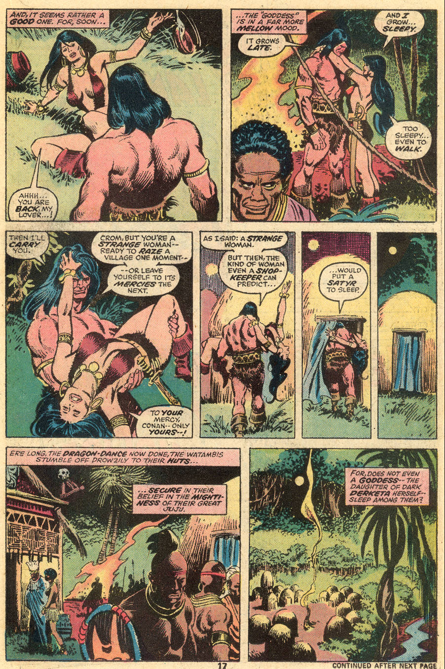 Read online Conan the Barbarian (1970) comic -  Issue #60 - 12