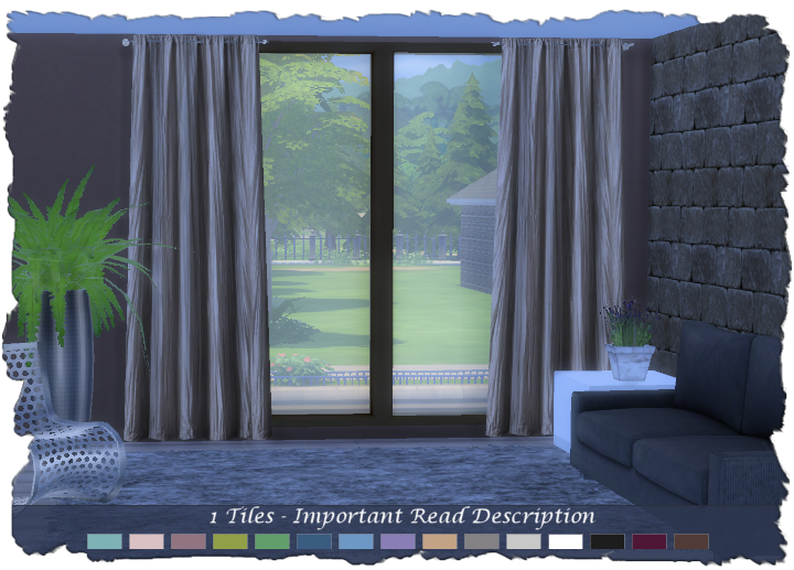 Sims 4 Curtains