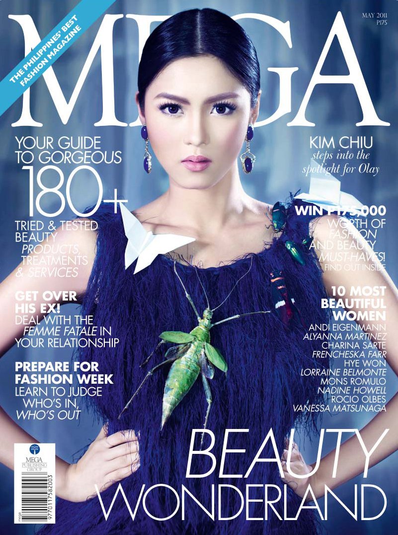 Fashion Media PH: Kim Chiu graces the cover of Mega Magazine (May 2011)