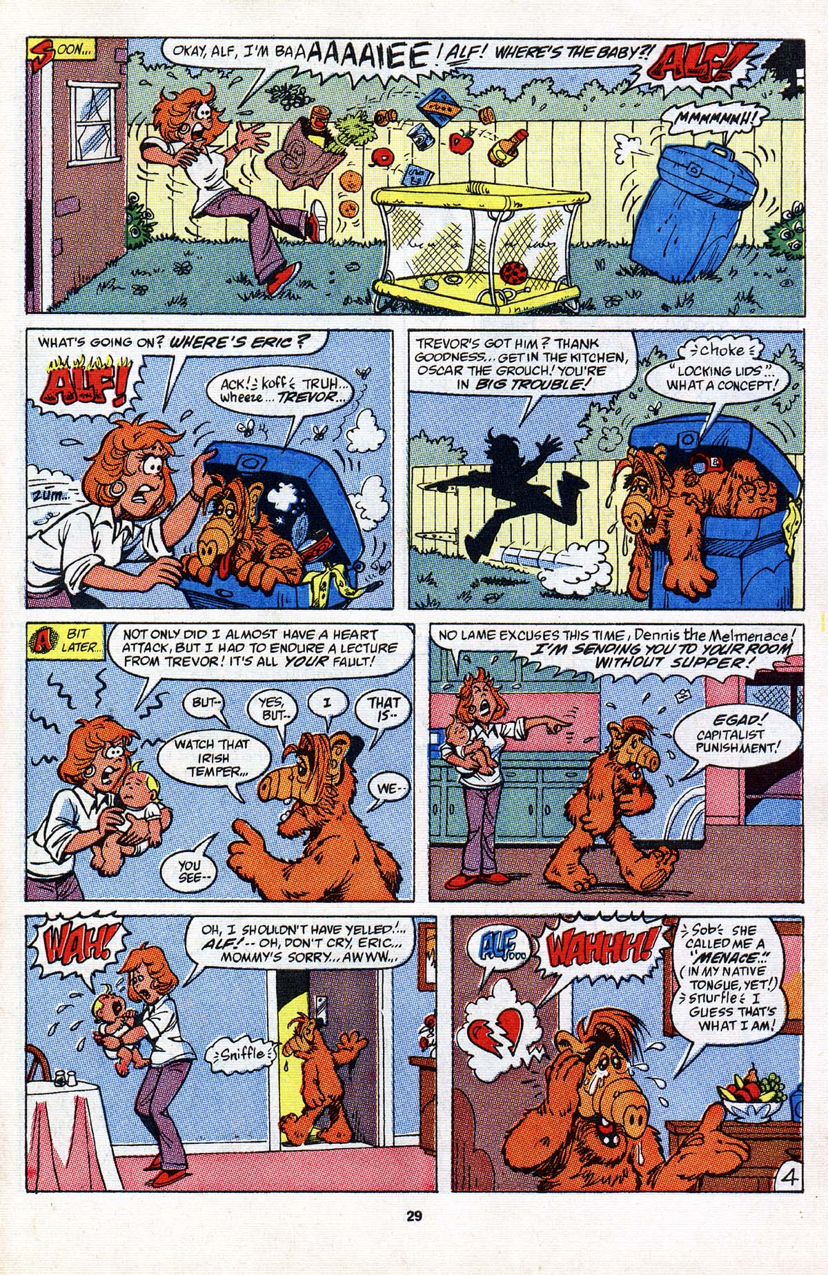 Read online ALF comic -  Issue #20 - 21