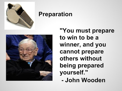 Keith McAdams Coaching Tips: Advice From Coach John Wooden