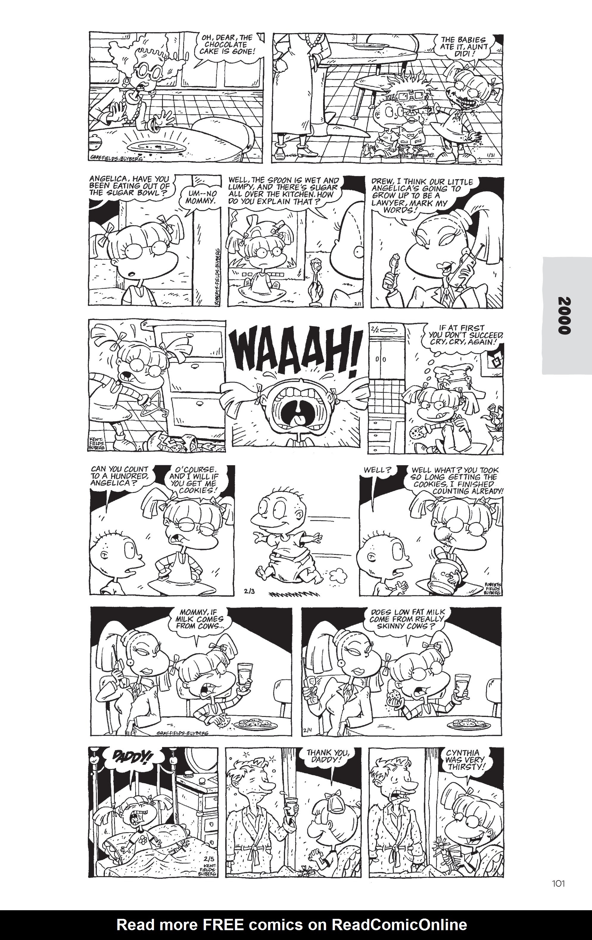Read online Rugrats: The Newspaper Strips comic -  Issue # TPB (Part 1) - 100