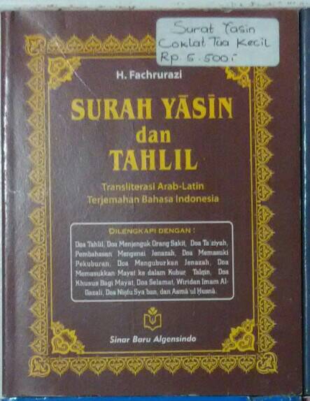 Buku Yasin Dan Tahlil Pdf Printer