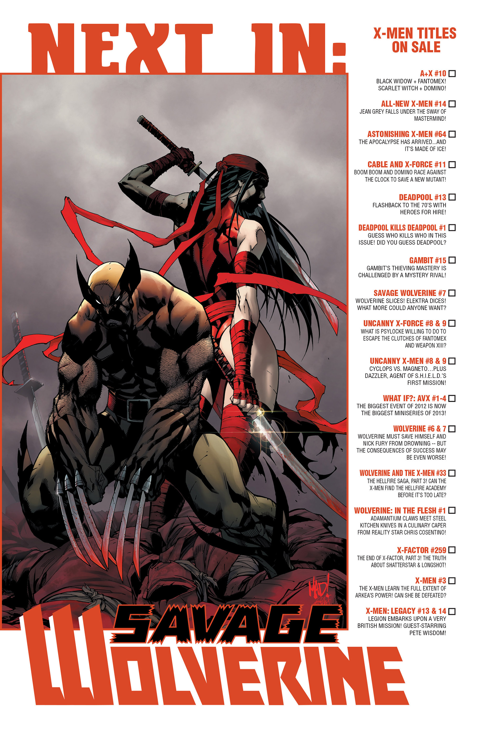 Read online Savage Wolverine comic -  Issue #7 - 24