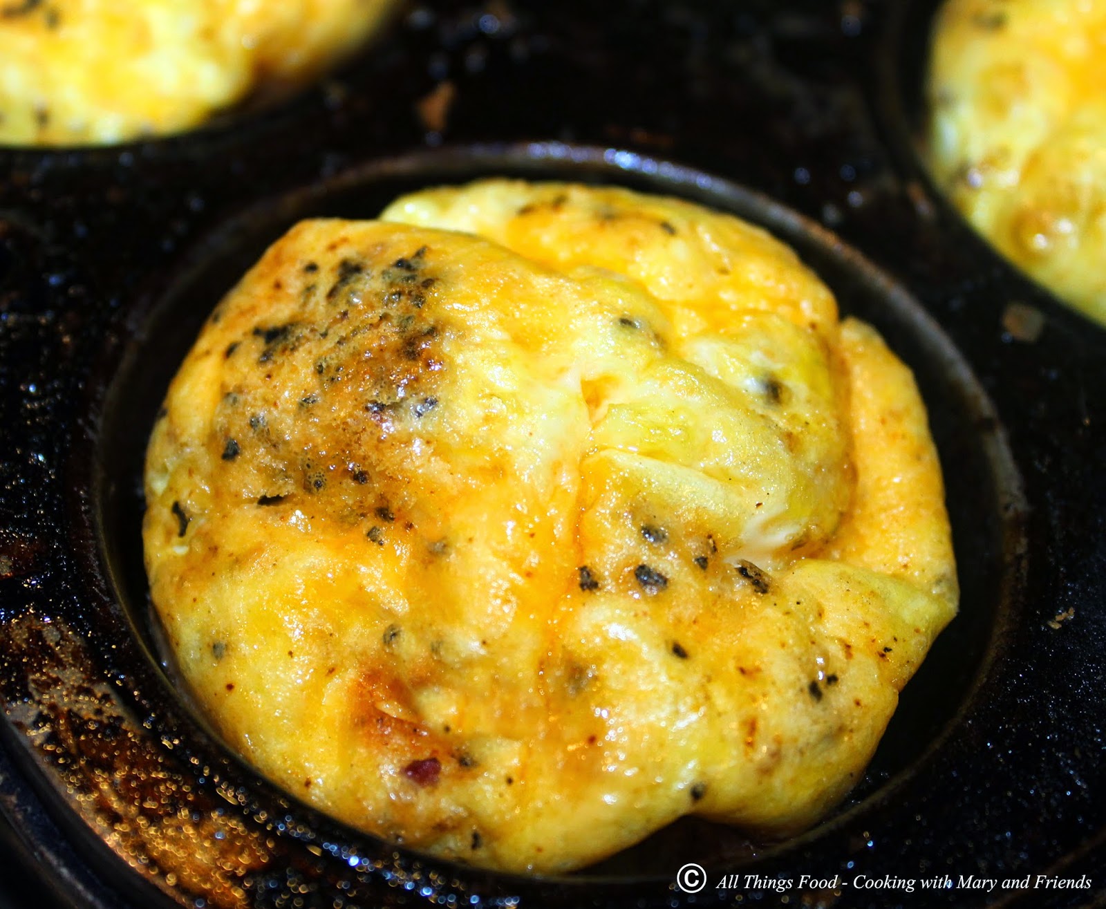 Cooking With Mary and Friends: Ham Egg and Cheese Muffin Cups