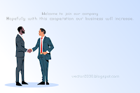 Businessman handshake agreement