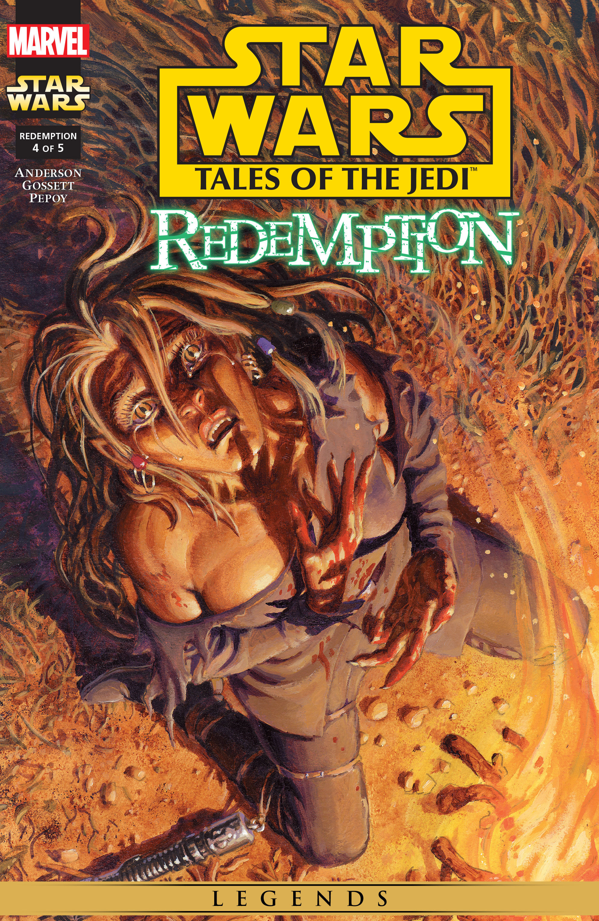 Read online Star Wars: Tales of the Jedi - Redemption comic -  Issue #4 - 1