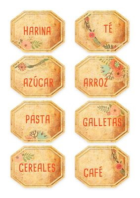 Imprimolandia: Etiquetas para alimentos