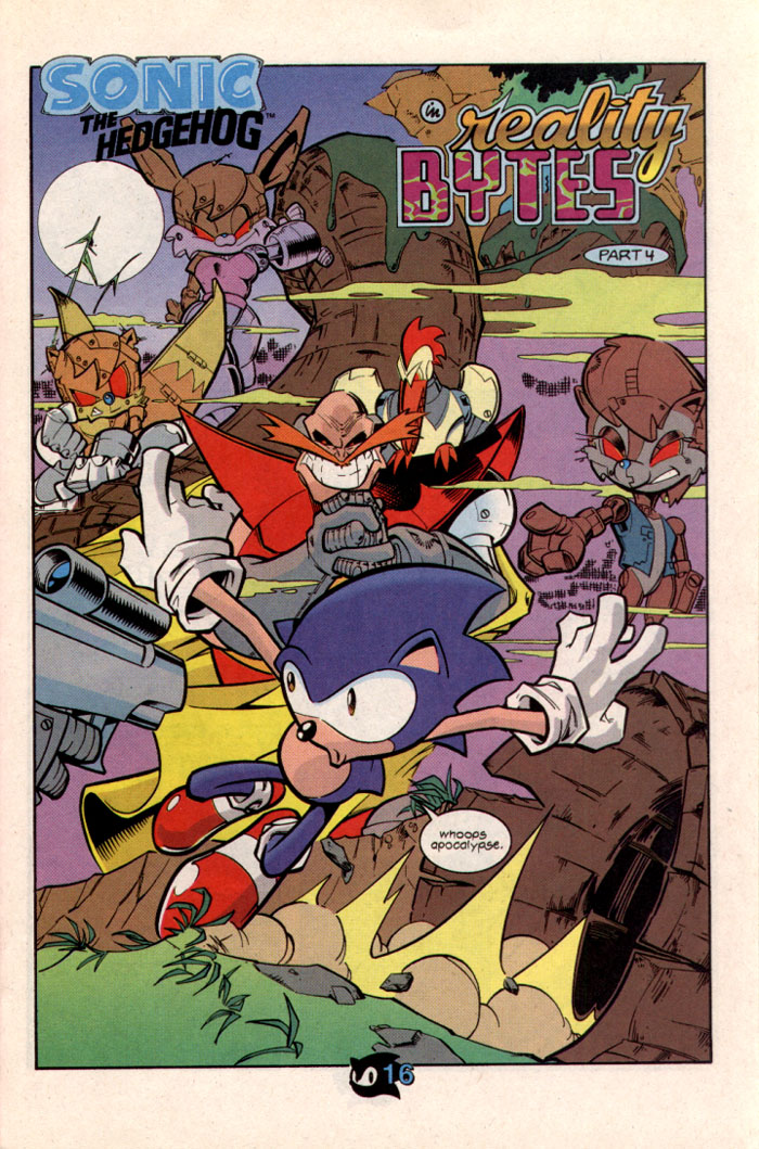 Read online Sonic The Hedgehog comic -  Issue #51 - 20