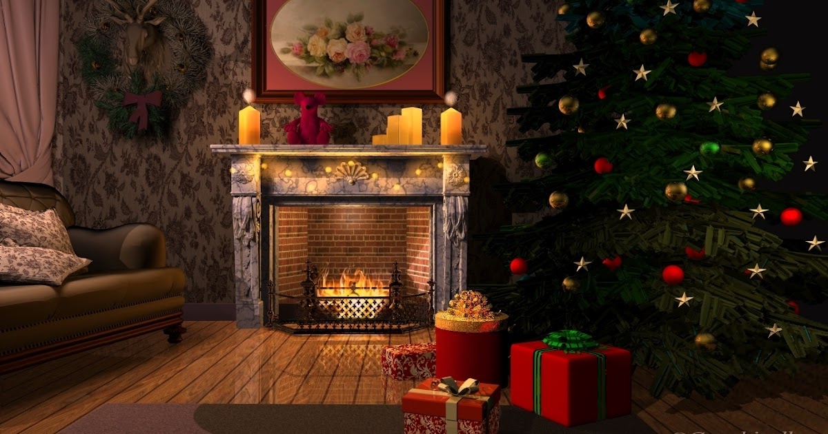 GRAPHICALLYA: Cheminée de Noël