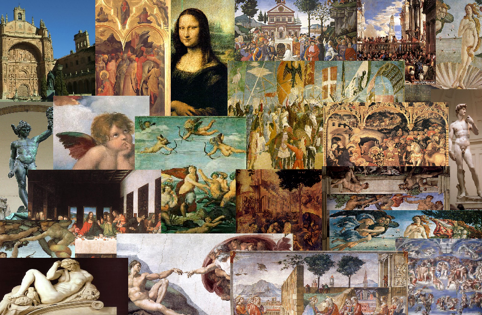 Arte Renacentista Collage Arte Renacentista Collage