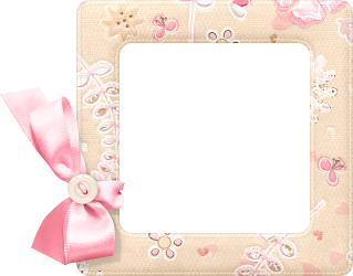 Frames of the Bears with Roses and Hearts Clip Art.