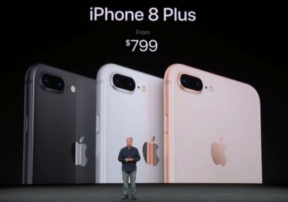Apple iPhone 8 and 8 Plus, Officially Announced Base Prices, Key