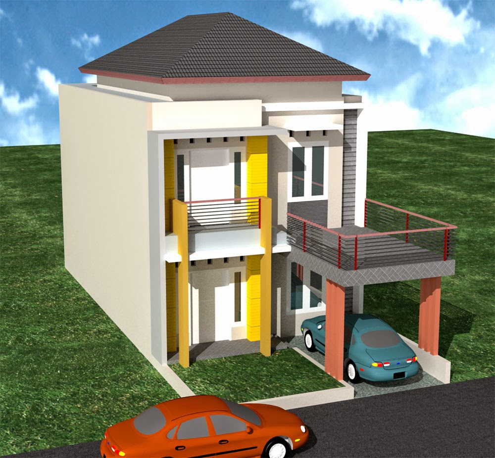 Gambar Rumah Minimalis 2 Lantai Ukuran 6x10 Desain Rumah Minimalis