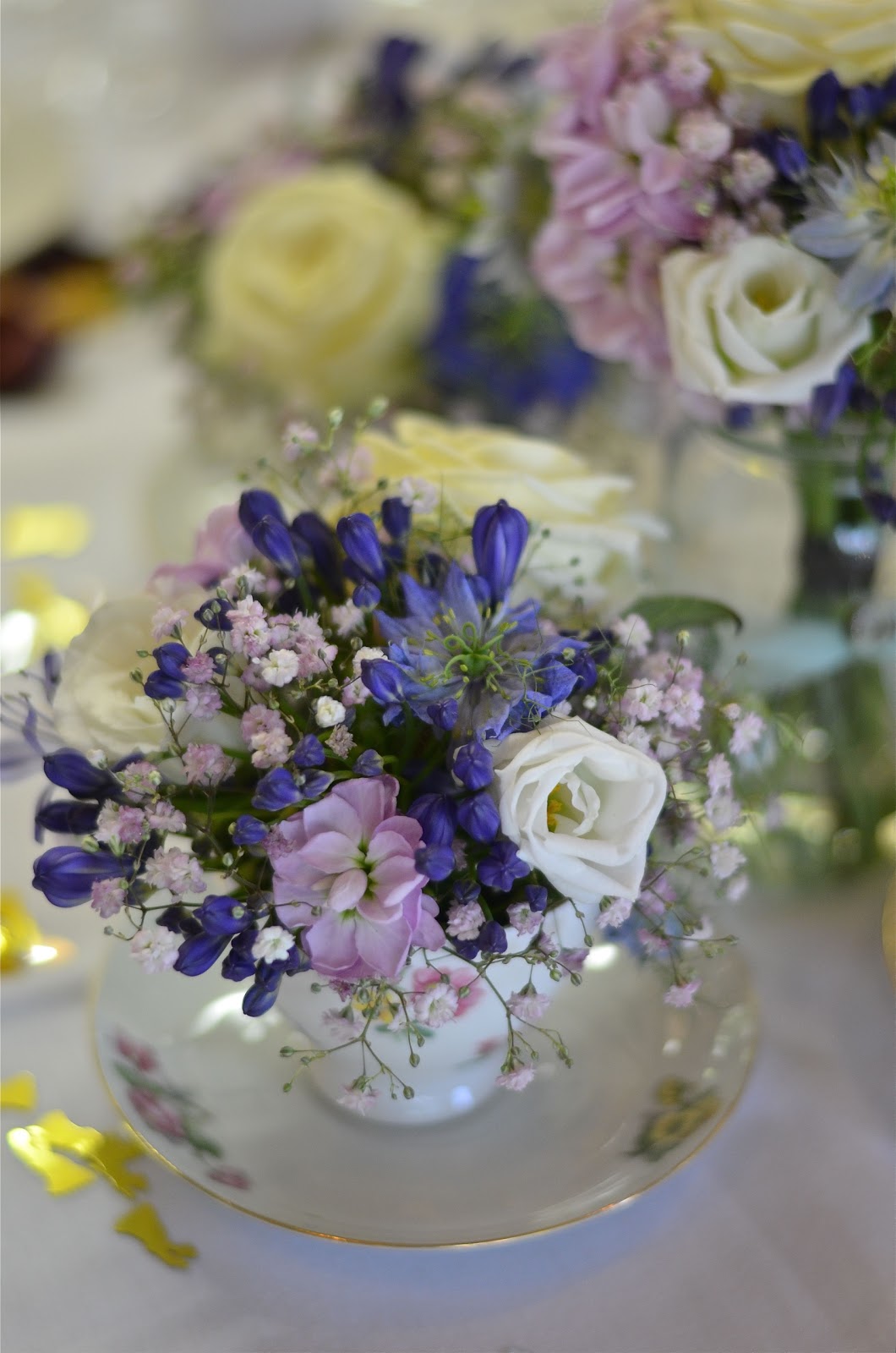 Wedding Flowers Blog: Laura's Vintage, English Country Garden Wedding